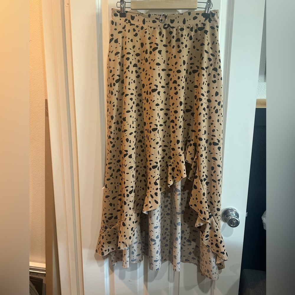 High low skirt
